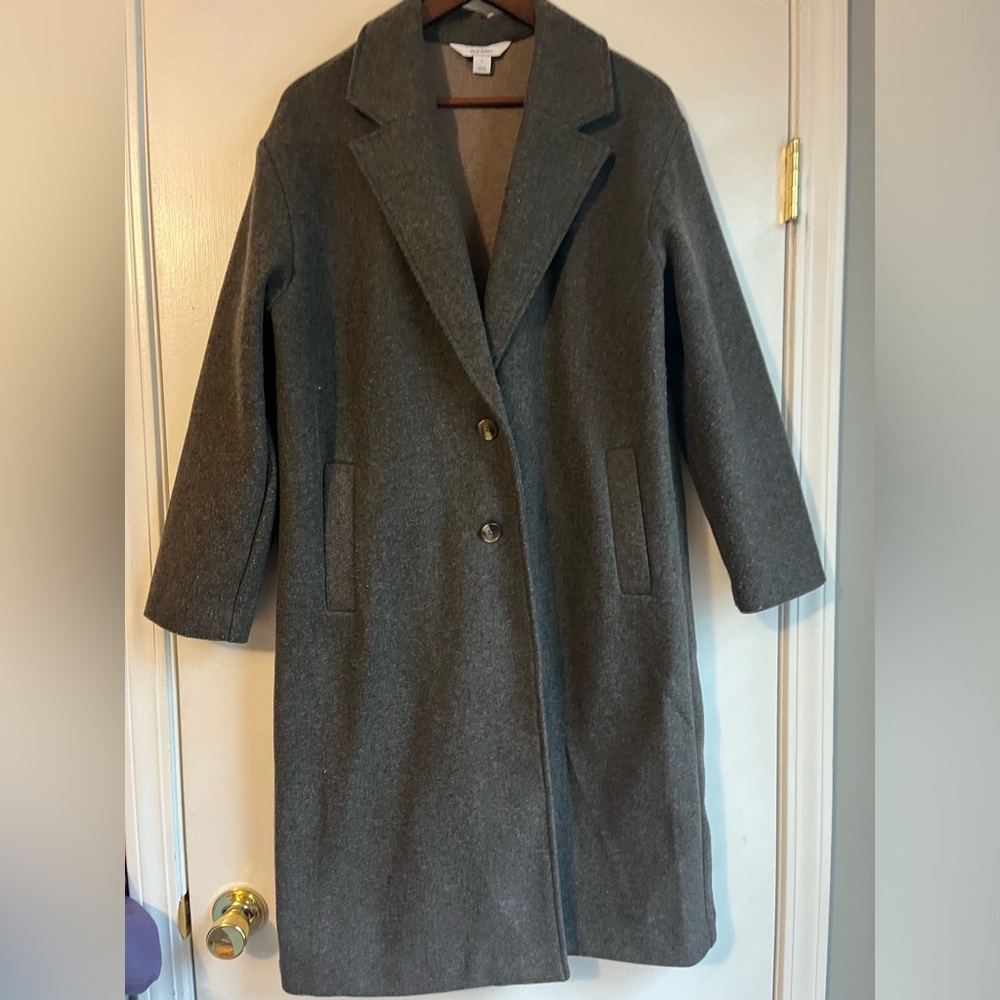 Soft Brushed Long Overcoat